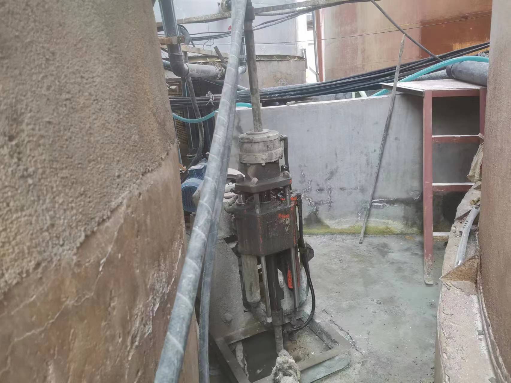 大余房屋下沉注浆